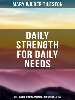 cover image of Daily Strength for Daily Needs